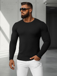 Vīriešu svīteris melns OZONEE NB/MMB602/4Z