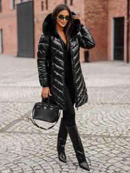 Sieviešu jaka melna OZONEE JS/16M9100/392Z