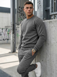 Vīriešu treniņtērps grafīta OZONEE JS/68C10380/5Z