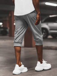 Vīriešu sporta šorti pelēki OZONEE JS/XW07/2Z