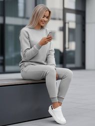 Sieviešu sporta tērps pelēks OZONEE JS/CKW01