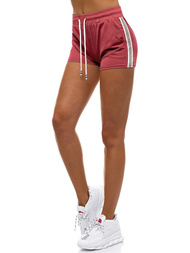 Sieviešu sporta šorti sārti OZONEE JS/1023/B17/B