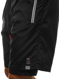 Vīriešu sporta šorti melni OZONEE O/11127