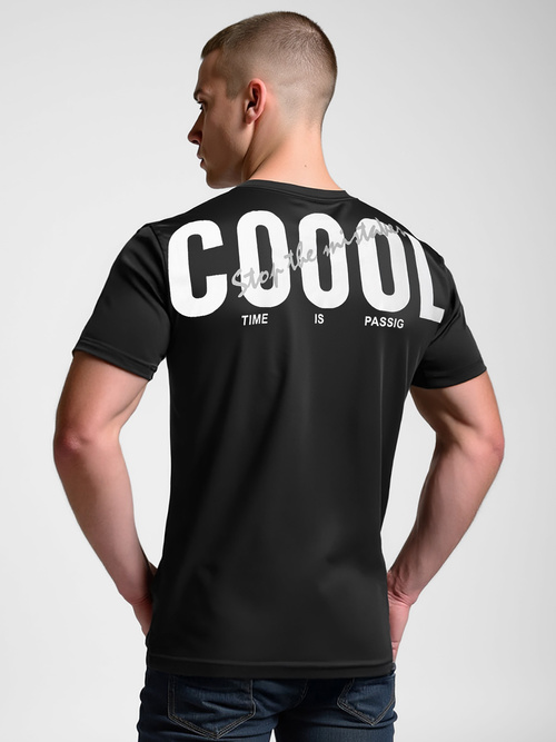 Vīriešu T-krekls Melns OZONEE O/T1278/3Z