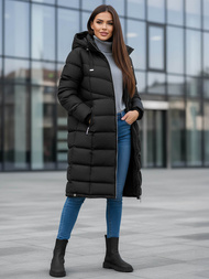 Sieviešu jaka melna OZONEE JS/M736/392Z