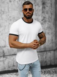 Vīriešu t-krekls balts OZONEE JS/8T83/1Z