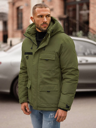 Vīriešu parka haki OZONEE JS/31M5018Z