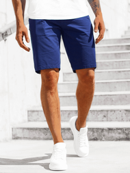 Vīriešu chino šorti kobalta OZONEE JB/JP1142