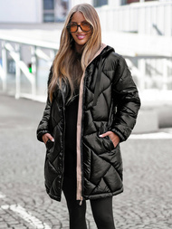 Sieviešu jaka melna OZONEE JS/5M3189/392Z