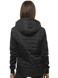 Sieviešu virsjaka melna OZONEE JS/KSW4010