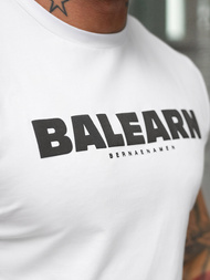 Vīriešu t-krekls balts OZONEE NB/MT3135