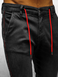 Vīriešu bikses melnas OZONEE B/7154Z