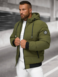 Vīriešu parka gaiša-haki OZONEE JS/31M5023/62