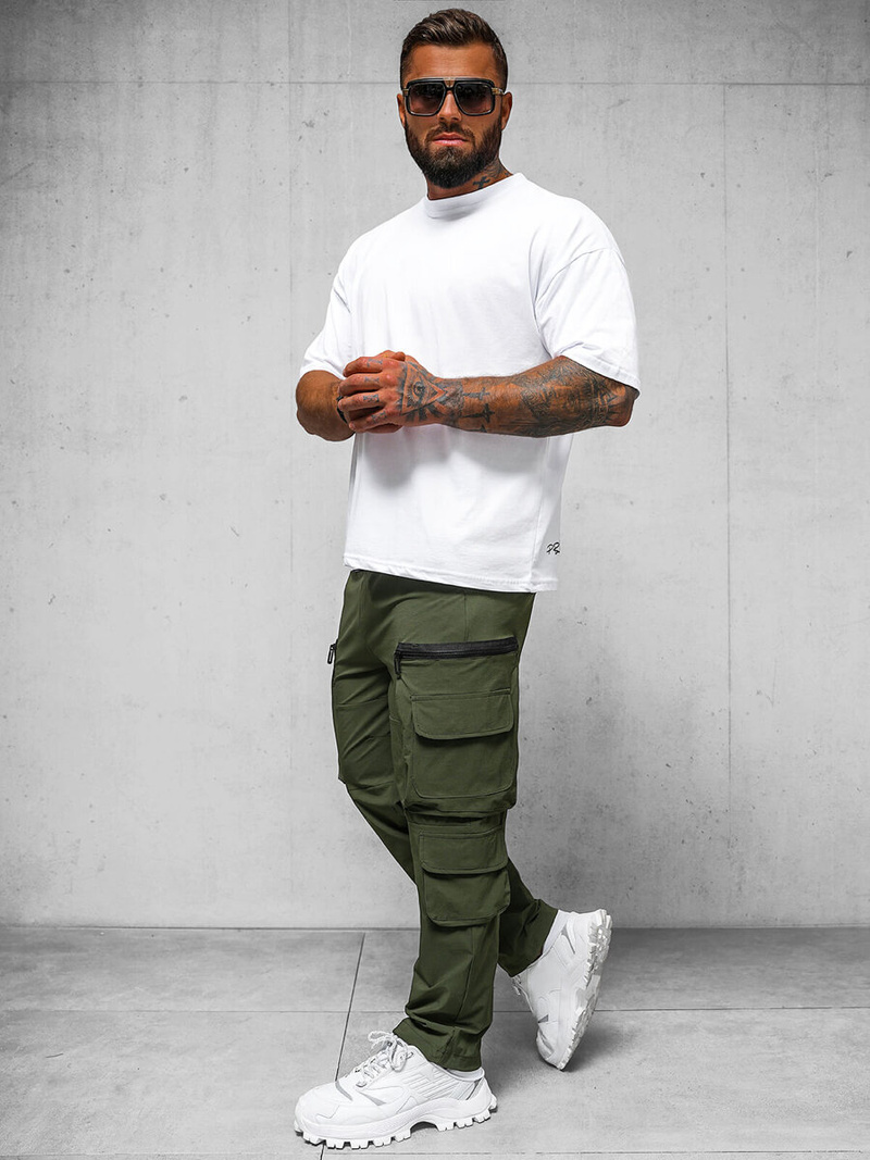 Vīriešu Bikses Haki OZONEE O/PS5526