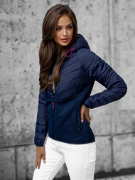 Sieviešu virsjaka tumši zila OZONEE JS/KSW4005