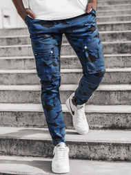 Vīriešu jogger bikses kamuflāžas-tumši zilas OZONEE A/1003