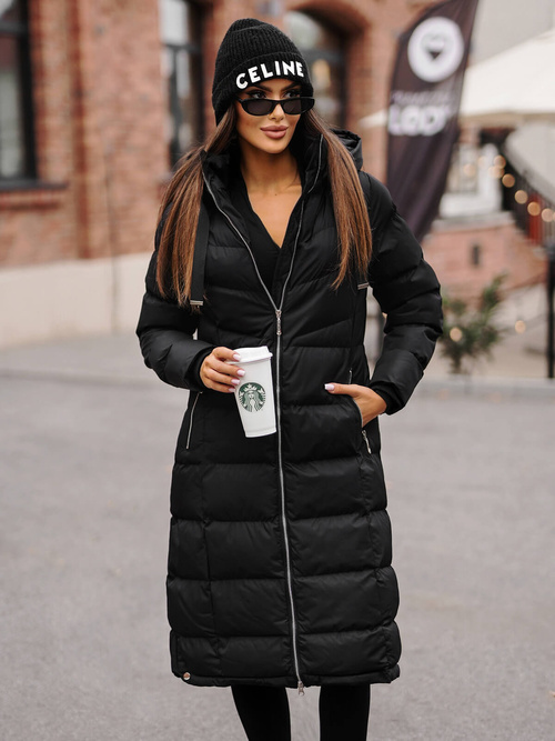 Sieviešu jaka melna OZONEE JS/M736/392Z