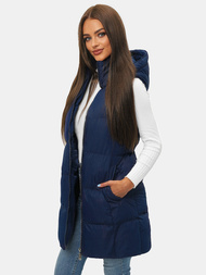 Sieviešu veste tumši zila OZONEE JS/M721/215