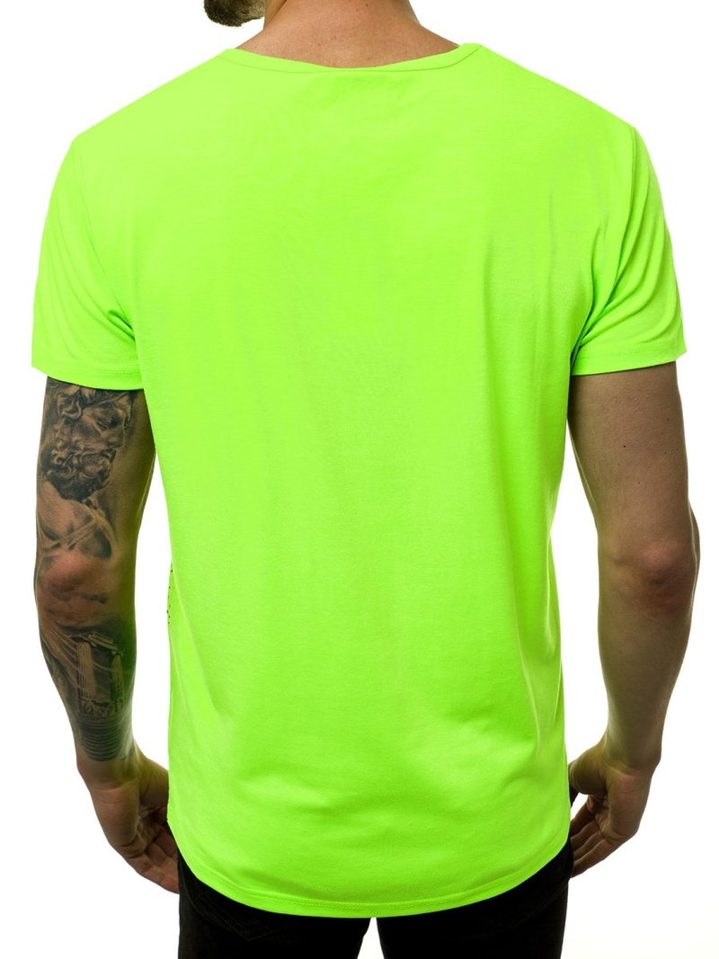 Vīriešu T-krekls zaļš OZONEE JS/KS1975