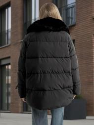 Sieviešu jaka melna OZONEE JS/16M9185/392