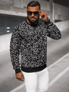 Vīriešu jaka melna OZONEE JS/8B1219/3