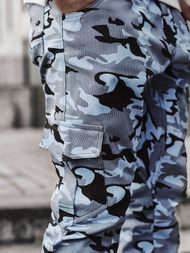 Vīriešu jogger bikses debesu zilas OZONEE A/404