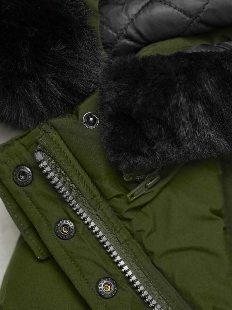 Sieviešu jaka haki OZONEE O/W377