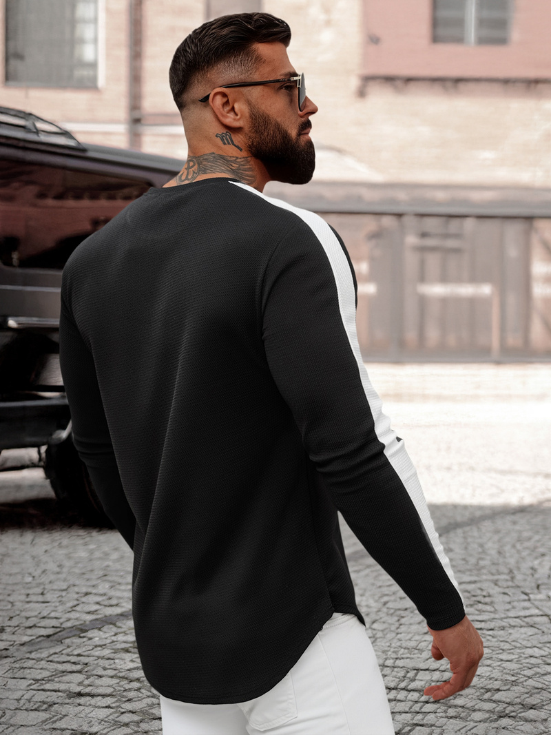 Vīriešu jaka melna OZONEE O/D7197