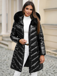 Sieviešu jaka melna OZONEE JS/16M9100/392Z