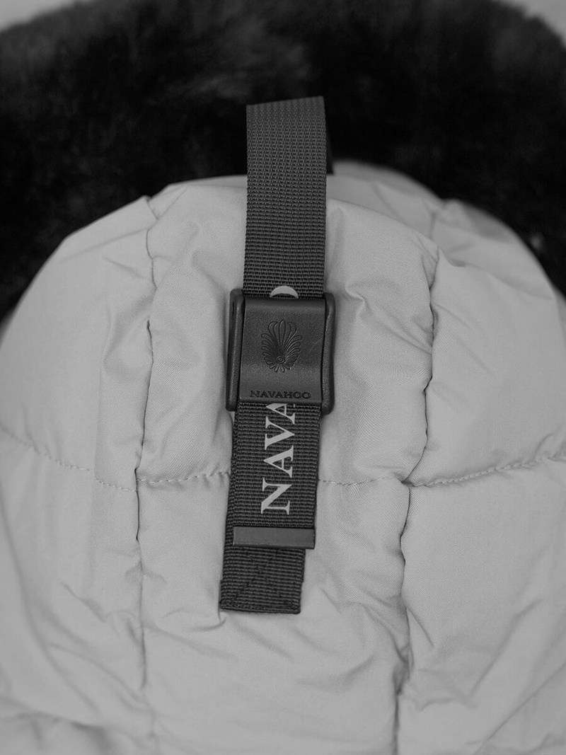 Sieviešu jaka pelēka OZONEE O/W377Z