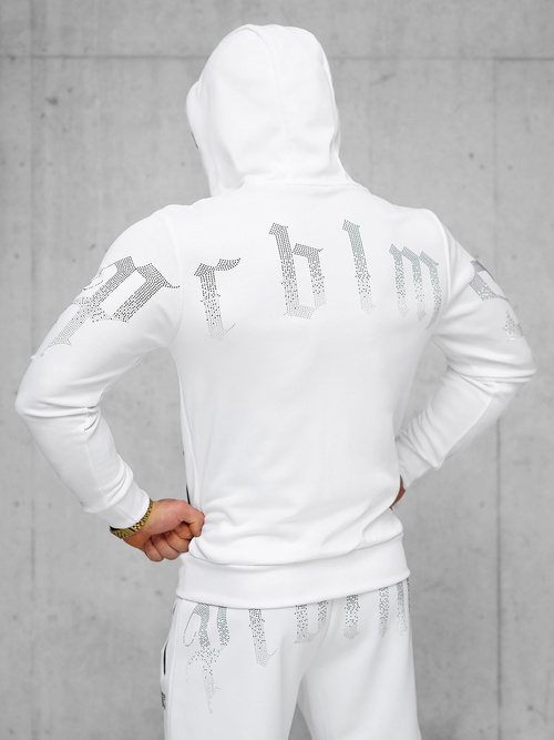 Vīriešu treniņtērps Balts OZONEE O/FF3781AB
