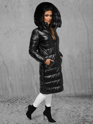 Sieviešu jaka melna OZONEE JS/16M9127/392