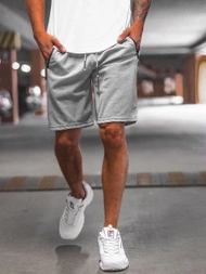 Vīriešu sporta šorti pelēki OZONEE O/WW20012/2