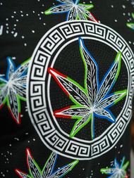 Vīriešu T-krekls Melns OZONEE O/T136/3