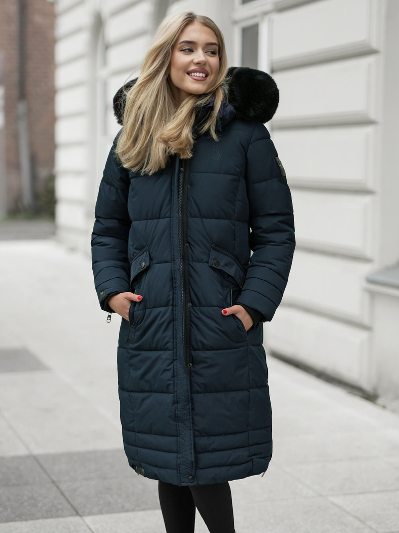 Sieviešu jaka tumši zila OZONEE O/W377