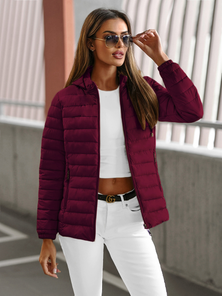 Sieviešu jaka bordosarkans OZONEE JS/16M9103/01Z