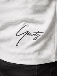 Vīriešu t-krekls balts OZONEE O/L1192