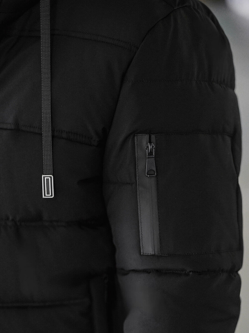 Vīriešu jaka melna OZONEE JS/31M5003Z