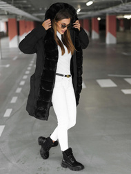 Sieviešu jaka melna OZONEE JS/5M3158/392Z