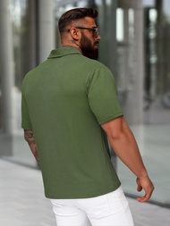 Vīriešu polo krekls haki OZONEE O/YN2/593