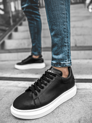 Sneakers melni OZONEE B/2051