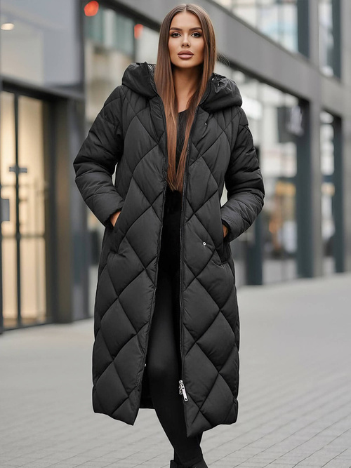 Sieviešu jaka melna OZONEE JS/5M3173/392Z