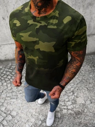 Vīriešu t-krekls zaļš OZONEE JS/8T86/29