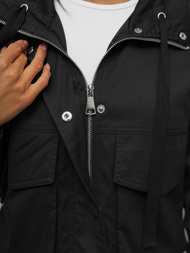 Sieviešu jaka melna OZONEE O/G118Z