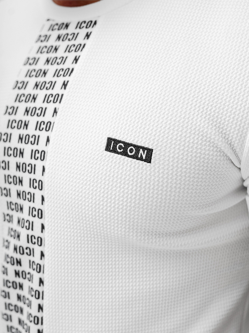 Vīriešu t-krekls balta OZONEE O/B1211