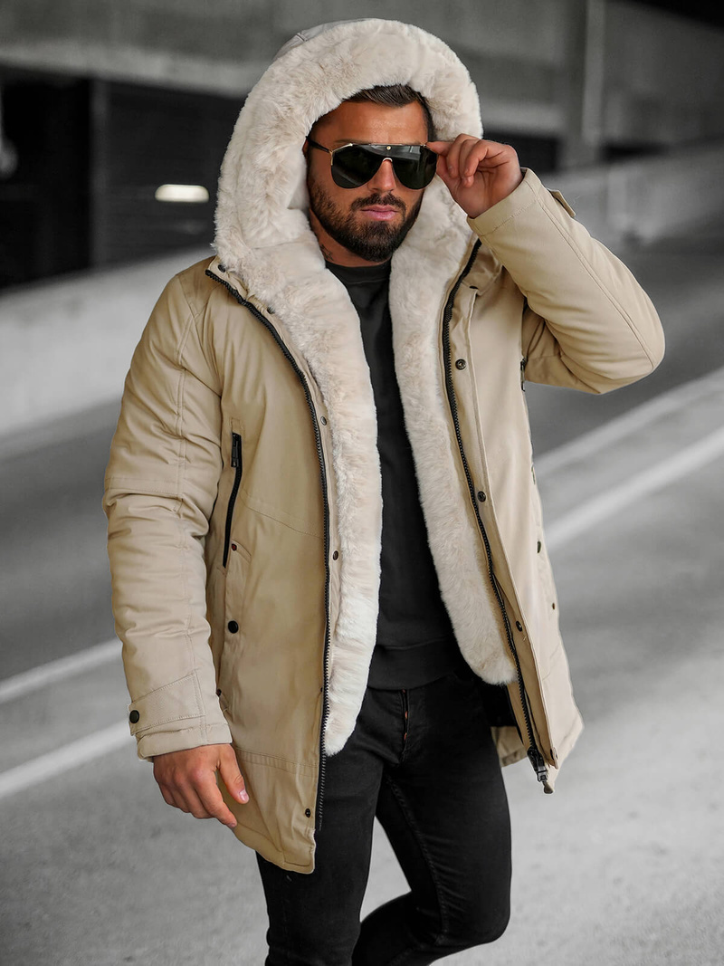 Vīriešu parka smilšu OZONEE JS/22M319/62Z