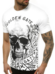 Vīriešu T-krekls balts OZONEE JS/KS7332