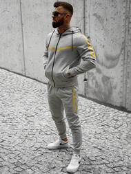 Vīriešu Treniņtērps Pelēks OZONEE JS/C8117