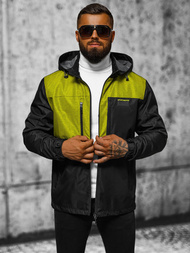 Vīriešu virsjaka melns OZONEE JS/22M311/392