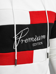 Vīriešu džemperis balta OZONEE O/B7524Z